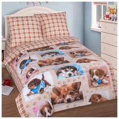 Детское постельное белье Тотошка, 1,5 спальное, поплин Артпостель