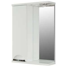 Шкаф навесной "ЭТЬЕН-50" левый с подсветкой (ПВХ) Mixline