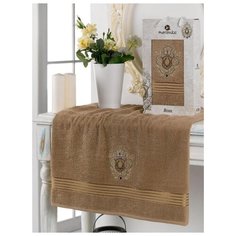 Полотенце махровое BOSS; 10224-коричневый; Размер: 70 х 130 Merzuka