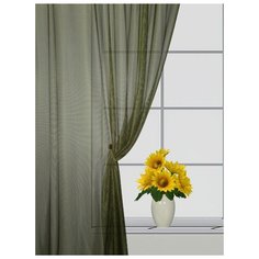 Тюль МИЛИСА "Зеленая сетка" 300х300см.