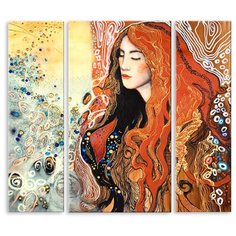 Модульная картина на холсте "Картина Густава Климта" 170x150 см Modulka.Ru
