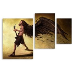 Модульная картина на холсте "Рок" 150x104 см Modulka.Ru