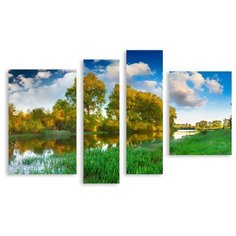 Модульная картина на холсте "Природа" 170x111 см Modulka.Ru