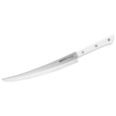 Нож кухонный слайсер Tanto 230мм Samura HARAKIRI SHR-0046WT/K