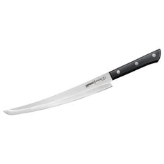 Нож кухонный слайсер Tanto 230мм Samura HARAKIRI SHR-0046BT/K