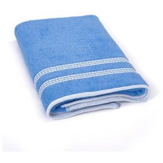 Полотенце "Арт Дизайн Классик" махровое; Спокойный синий; размер 70 х 140 АртДизайн