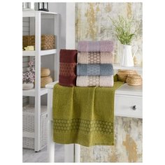 Полотенце "TWO DOLPHINS" Хлопок (6 шт); арт: 11099; Размер: 50 х 90, Набор из 6 штук