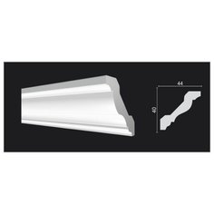 Лепнина Decor-Dizayn Карниз DD21, продается по 5 шт.