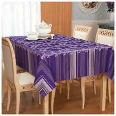 Скатерть 07172, 145*120 см. Сирень