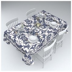 Скатерть "Рококо", 145*120 см Сирень