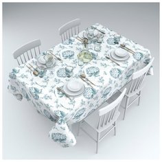 Скатерть "Свежесть", 145*120 см Сирень