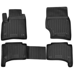 Коврики в салон VW Touareg I 10/2002-2010, 4 шт. (полиуретан) Element