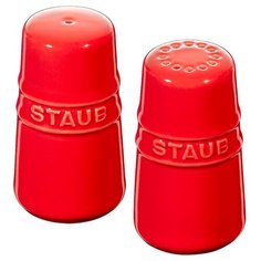 Набор солонка и перечница, вишневые, Staub