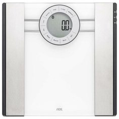 Весы напольные ADE FITvigo BA1601 silver-black стекло, с анализатором тела
