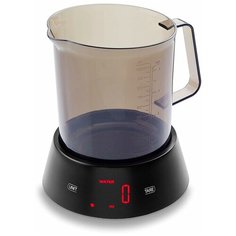 Весы кухонные ADE Rebecca KE1824 black-brown с чашей 1л, пластик