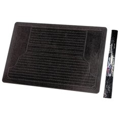 Коврик в багажник AUTOPROFI MAT341 BK, средний, 117 х 82 см., материал ПВХ чёрный
