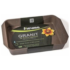 Противень Мечта Гранит Brown, литой, антипригарное покрытие , 40х30см, коричневый