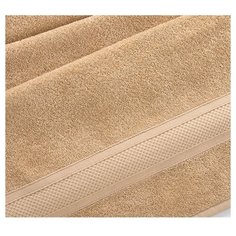 Полотенце махровое с бордюром Латте (100x180) Текс Дизайн