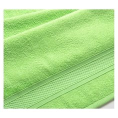 Полотенце махровое с бордюром Салатовый (100x180) Текс Дизайн