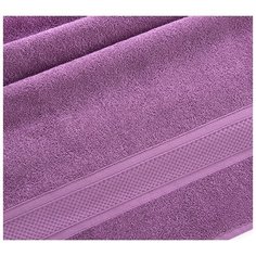 Полотенце махровое с бордюром Сирень (70х140) Текс Дизайн