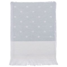 Tivolyo home DOTTY лицевое полотенце жаккард бирюзовый