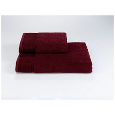 Soft cotton VERA лицевое полотенце бордовый