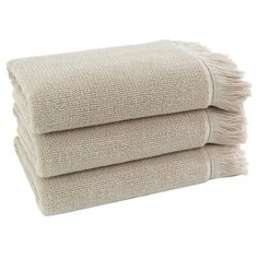 Soft cotton FRINGE банное полотенце бежевый