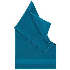 Банное махровое полотенце 50х90 см (1 шт) Ультрамарин, Soft Box, Турция, 100% хлопок