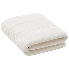 Банное махровое полотенце 70х140 см (1 шт) Слоновая кость, Soft Box, Турция, 100% хлопок