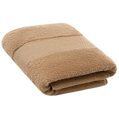 Банное махровое полотенце 70х140 см (1 шт) Беж, Soft Box, Турция, 100% хлопок