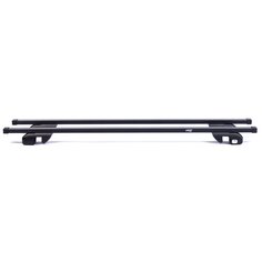 Багажник Amos Nowy для TOYOTA HIGHLANDER КРОССОВЕР 1998-2003 5 дв., с прямоугольными дугами 120 см в пластике Амос