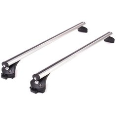 Багажник Amos BOSS для MITSUBISHI OUTLANDER III 2013-, с аэродинамическими дугами 53 мм х 130 см, с 2 замками Амос