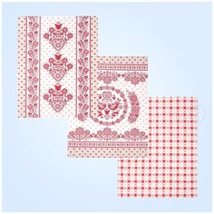 Набор кухонных полотенец из рогожки (2 шт); Вятка; Размер: 45 х 60 Артпостель