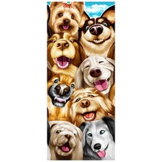 Пляжное полотенце, вафельное "Всё себе"; Собакен; Размер: 80 х 150