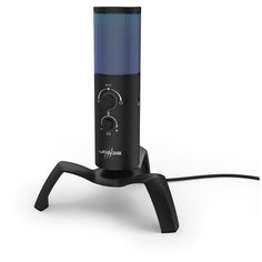 Микрофон проводной Hama Stream 750 HD Illuminated 2.5м черный