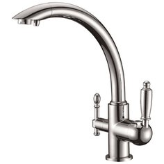 Смеситель для кухни (мойки) KAISER 31244 (хром) однорычажный