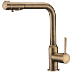 Смеситель для кухни (мойки) KAISER Teka 13044-3 bronze однорычажный