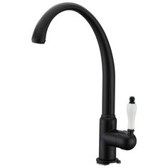 Смеситель для кухни (мойки) KAISER 31333-9 однорычажный black