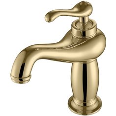 Смеситель для раковины (умывальника) KAISER Logo 47711-1 bronze однорычажный