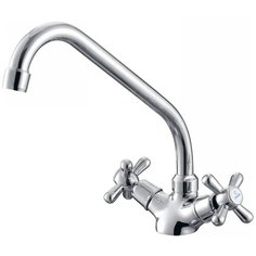 Смеситель для кухни (мойки) KAISER Carlson 11077 двухрычажный