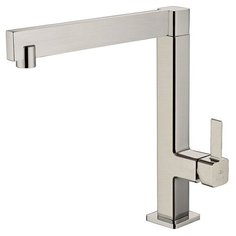 Смеситель для кухни (мойки) KAISER Vico 30044-5 однорычажный серебро