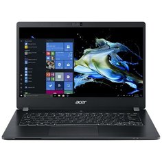 Ноутбук Acer TravelMate P6 TMP614-51 (/14"/1920x1080)-G2-75J4 (Intel Core i7 10510U 1800MHz/14"/1920x1080/8GB/256GB SSD/Intel UHD Graphics/Windows 10 Pro) NX.VMQER.00A, черный