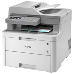 МФУ Brother DCP-L3550CDW, белый/серый