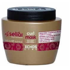 Echosline Seliar Curl Маска для вьющихся волос с медом и маслом аргании, 500 мл