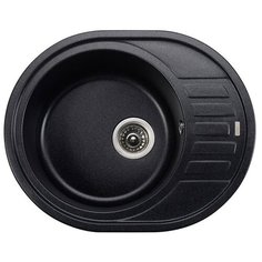 Врезная кухонная мойка 62 см KAISER KGMO-6250 black pearl