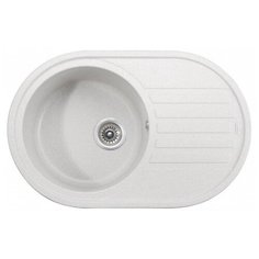 Врезная кухонная мойка 78 см KAISER KGM-7750 white