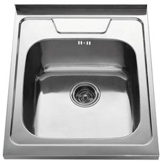 Накладная кухонная мойка 50 см KAISER KSS-6050 хром