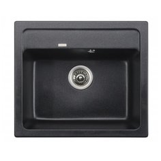 Врезная кухонная мойка 57 см KAISER KGM-5750 black pearl