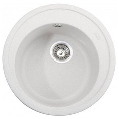 Врезная кухонная мойка 51 см KAISER KGM-510 white