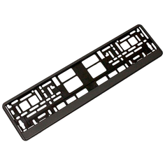 Рамка для номера Dollex SPL-19 карбон 1 шт.